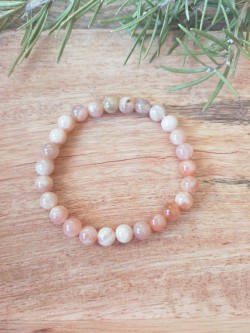 Bracelet Pierre de Soleil 6 mm